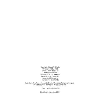 L'esprit de M. de Talleyrand