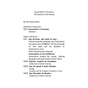 Cacarinette in Provence. The Secret of Christmas