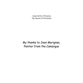 Cacarinette in Provence. The Secret of Christmas