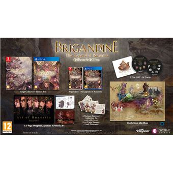 Brigandine The Legend of Runersia Collector's Edition Switch Import UK