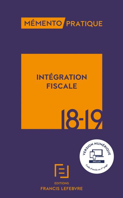Integration fiscale 2018-2019