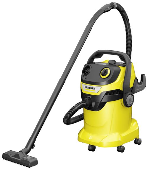 Aspirateur Eau et Poussière Karcher Wd 5 V-25/5/22 - Puissance 1100W- Capacité 25L- Cuve Plastique- Flexible 5M- Nettoyage Du Filtre
