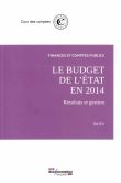 Le budget de l'état en 2014 - Résultats et gestion