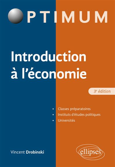 Introduction à l'économie - Vincent Drobinski - broché