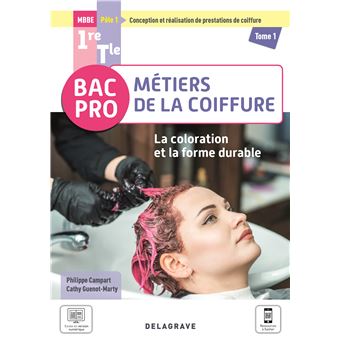 La coloration et la forme durable - Pôle 1 - 1re, Tle Bac Pro Métiers de la coiffure (2021) - Pochette élève