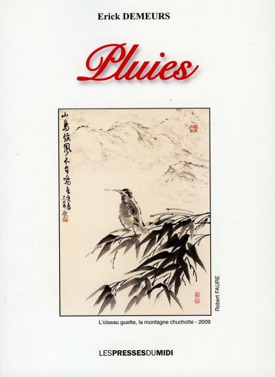 Pluies - Erick Demeurs - broché