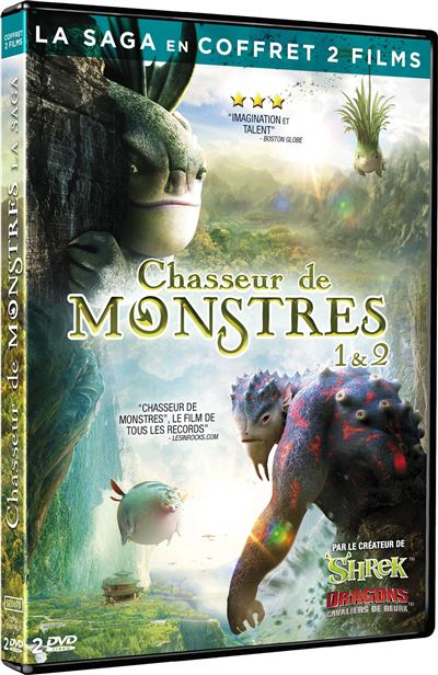 Coffret Chasseur de monstres 1 et 2 DVD