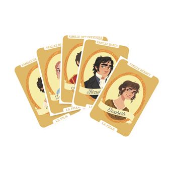 Orgueil et Préjugés Le jeu de 7 familles