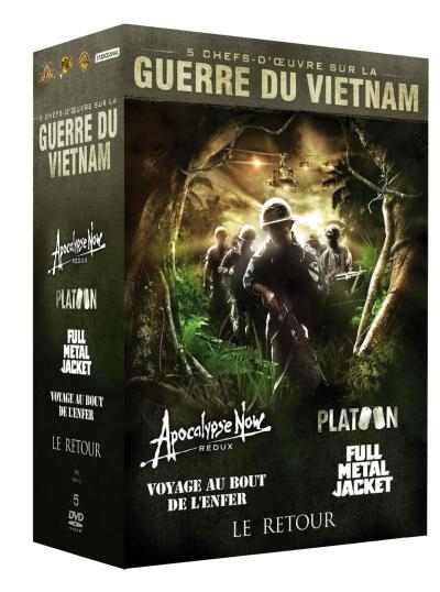 Apoclypse Now - Platoon - Le Retour - Full Metal Jacket - Voyage au bout de l'enfer - Coffret