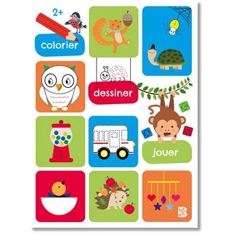 Mon premier livre de coloriages et de jeux 2+