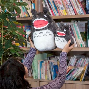 Peluche Mon voisin Totoro Ghibili Acrylique Totoro Gris foncé rugissant