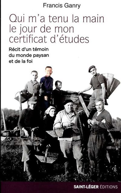 Qui m'a tenu la main le jour de mon certificat d'étude