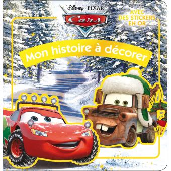 Livre Disney Pixar Cars coloriage avec plus de 100 stickers