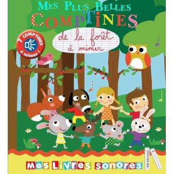 Mes plus belles Comptines de la forêt à mimer