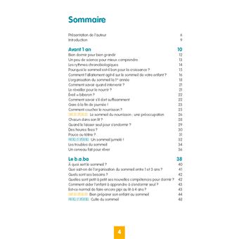 Questions / Réponses autour du sommeil  0-3 ans