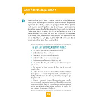 Questions / Réponses autour du sommeil  0-3 ans