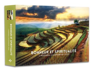 L'Agenda - Calendrier Bonheur et Spiritualité 2022 - broché - Collectif