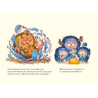 Monstre n'est pas bleu