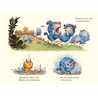 Monstre n'est pas bleu