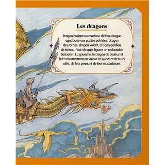 Mon grand livre du dessin fantasy