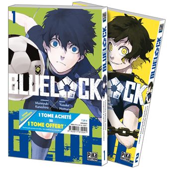 Blue Lock Pack Offre Découverte T01 et T02