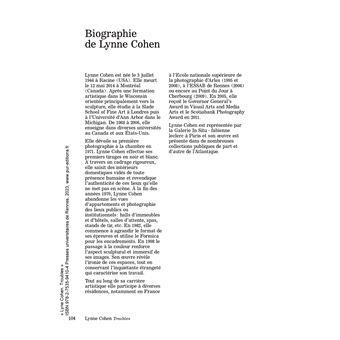 Lynne Cohen. Troubles