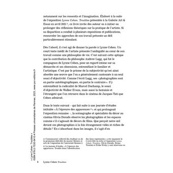 Lynne Cohen. Troubles