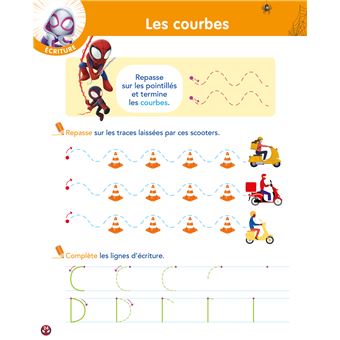 Disney - Marvel Spidey et ses amis extraordinaires - Mon année de Moyenne Section (4-5 ans)