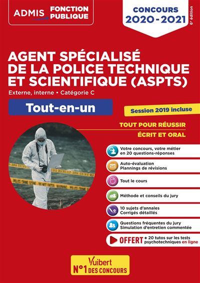 Agent spécialisé de la police technique et scientifique (ASPTS)