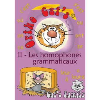 Ortho Cat's : les homophones grammaticaux Cycle 3