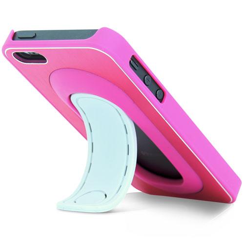 THUMBSUP COQUE IPHONE 5 CLICK STAND ROSE