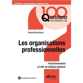 Les organisations professionnelles