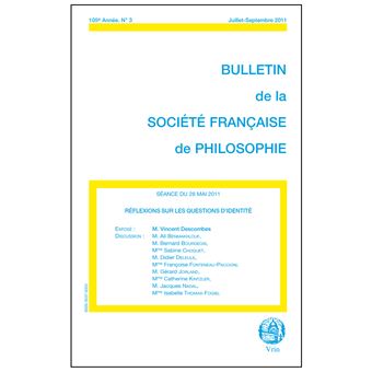 Reflexions sur les questions d identite