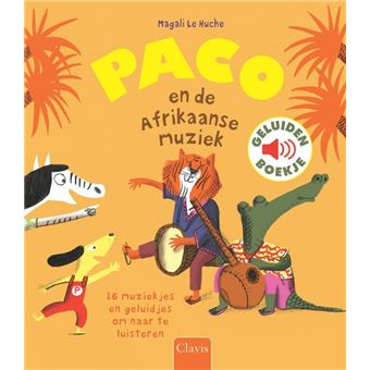 GeluidenboekjesPaco en de Afrikaanse muziek