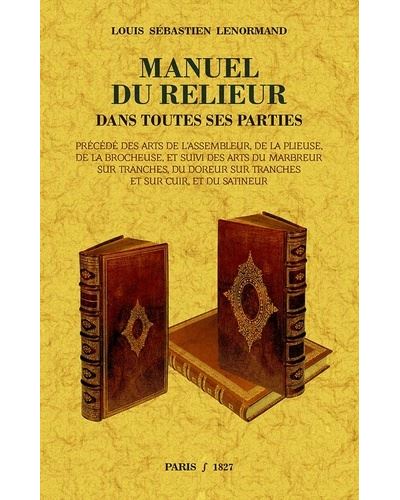 Manuel du relieur