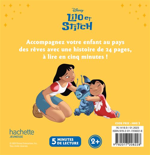 Lilo et Stitch - LILO ET STITCH - 5 minutes pour s'endormir - Disney - Walt  Disney - broché, Livre tous les livres à la Fnac