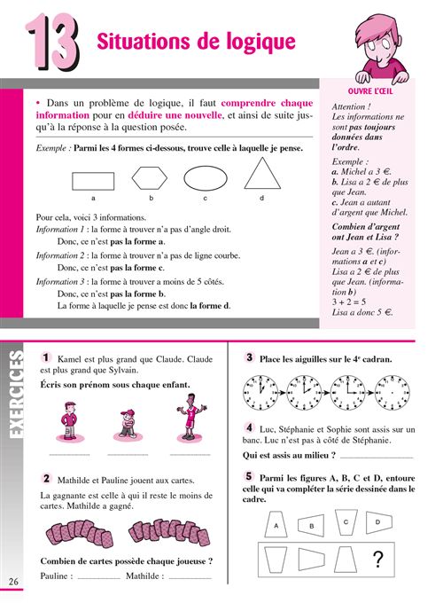 Cahier De Problemes Maths Ce1 - 