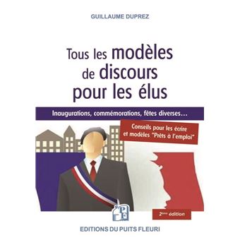 Tous les modèles de discours pour les élus