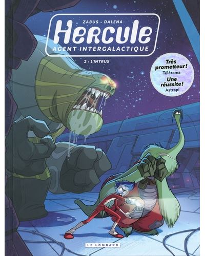 Couverture de Hercule, agent intergalactique n° 2 L'intrus