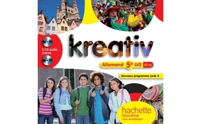 Kreativ Allemand LV2 5ème Cycle 4 A1-A2
