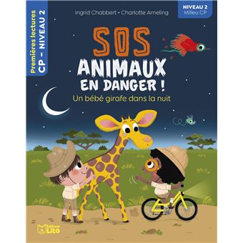 Un bébé girafe dans la nuit, CP Niveau 2