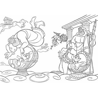 HERCULE - Maxi Colo - Disney