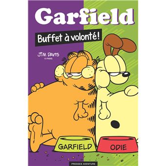 Garfield Garfield Buffet A Volonte Jim Davis Broche Achat Livre Fnac