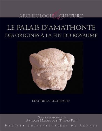 Le palais d'Amathonte, des origines à la fin des royaumes - Antigone Marangou - broché