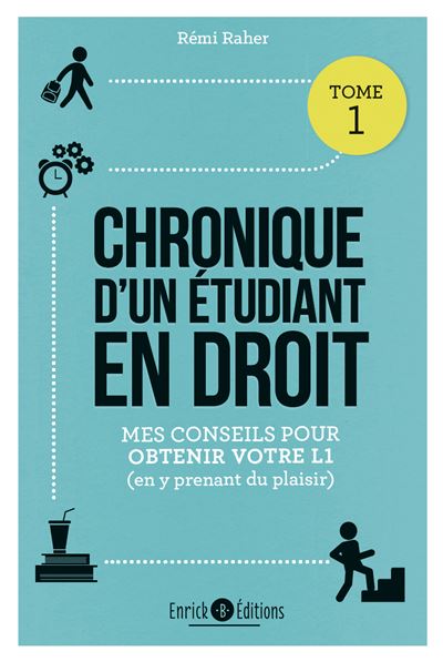 Chronique d'un étudiant en droit (tome 1) - Rémi Raher - broché