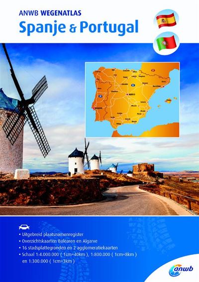 ANWB Wegenatlas Spanje/Portugal