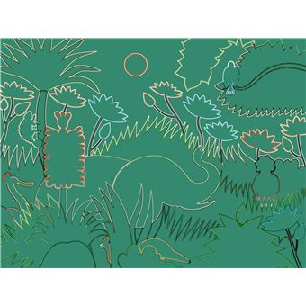 L'art à la manière du Douanier Rousseau - Cartes à gratter  - pochette avec accessoires