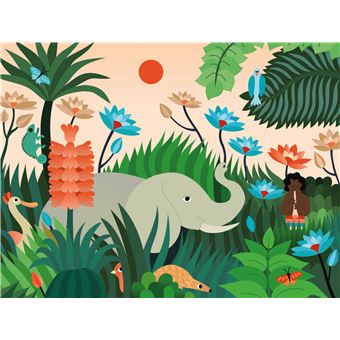 L'art à la manière du Douanier Rousseau - Cartes à gratter  - pochette avec accessoires