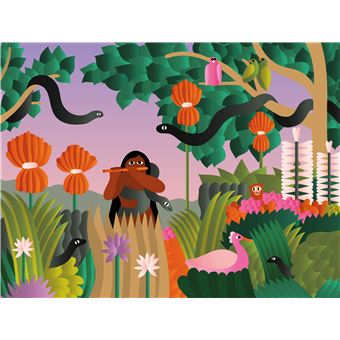 L'art à la manière du Douanier Rousseau - Cartes à gratter  - pochette avec accessoires