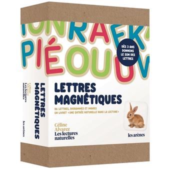 Coffret Lettres magnétiques - Céline Alvarez - Les lectures naturelles